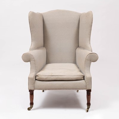 Lot 235 - Federal Upholstered Wing Chair