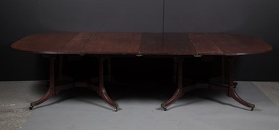 Lot 306 - Regency Mahogany Extension Dining Table