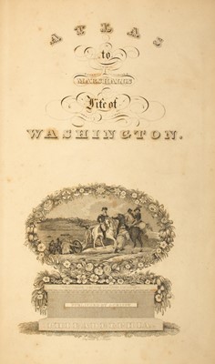 Lot 24 - Marshall's Life of Washington with the atlas of revolutionary maps