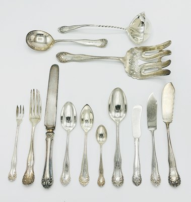 Lot 1134 - Gorham Sterling Silver "Lancaster" Pattern Part Flatware Service