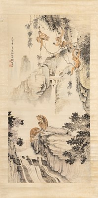 Lot 539 - A Chinese School Painting by Qian Songyan
