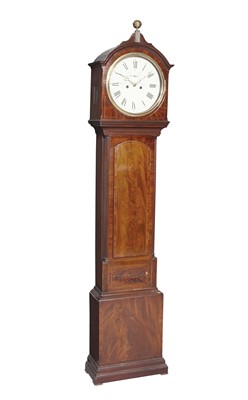 Lot 349 - Scottish Mahogany Tallcase Clock