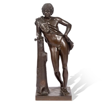 Lot 301 - Patinated Bronze Figure of the Faun of Praxiteles