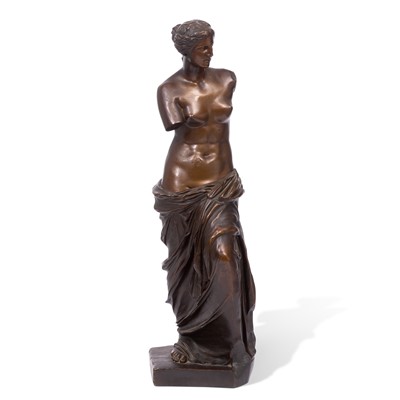 Lot 276 - Patinated Bronze Figure of the Venus de Milo