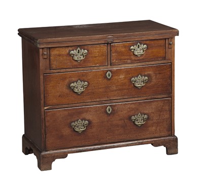 Lot 229 - George III Mahogany Small Bachelor's Chest