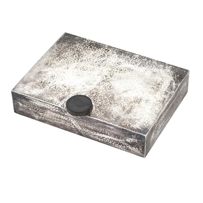 Lot 215 - Continental Silver Cigar Box