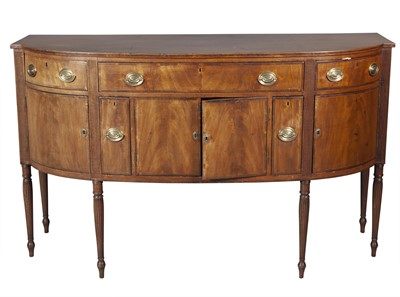 Lot 229 - Federal Inlaid Mahogany Sideboard