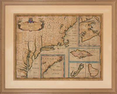 Lot 83 - A rare 17th century English map of New England