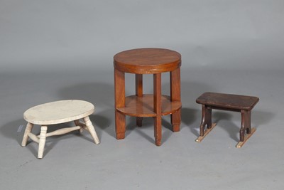 Lot 169 - Group of Three Wooden Stools