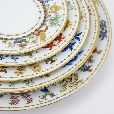 Lot 322 - Tiffany & Co. for Le Tallec Porcelain "Cirque Chinois" Dinner Service