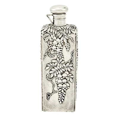 Lot 502 - Japanese Sterling Silver Flask