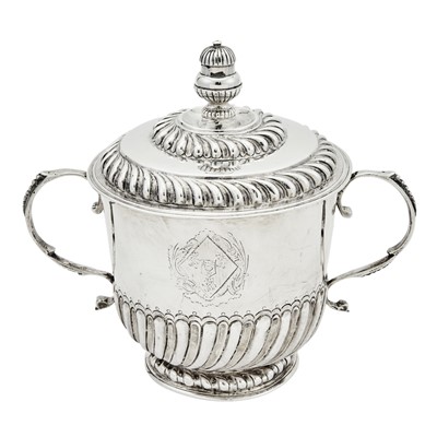 Lot 3 - William & Mary Sterling Silver Covered Cup