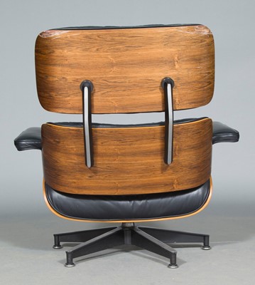 Lot 567 - Charles & Ray Eames Rosewood #670 Lounge Chair and #671 Ottoman