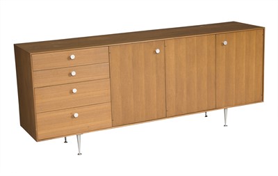 Lot 560 - George Nelson for Herman Miller Walnut Thin Edge Sideboard