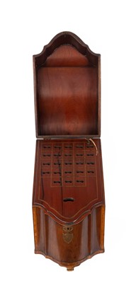 Lot 89 - Pair of George III Style Mahogany Knife Boxes