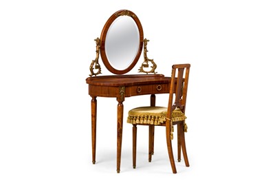 Lot 299 - Louis XVI Style Satinwood Dressing Table