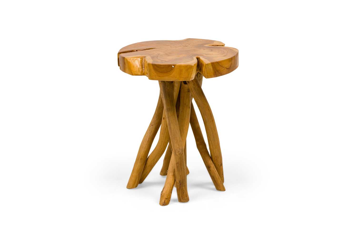 Lot 143 - "Rustic" Wood Stool