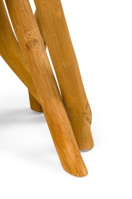 Lot 143 - "Rustic" Wood Stool