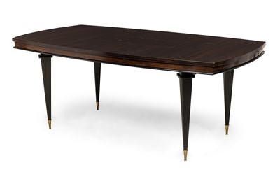 Lot 253 - Art Deco Style Macassar Ebony Dining Table