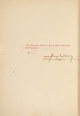 Lot 206 - Stanley's In Darkest Africa, one of 250 copies signed by him