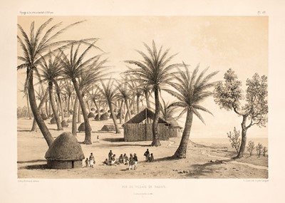 Lot 164 - Guillain's scarce voyage to Zanzibar and East Africa, illustrated after daguerreotypes