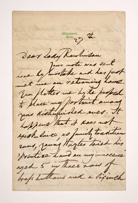 Lot 161 - General Gordon to Sir Henry Rawlinson on the exploration of Lake Albert and the Nile