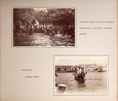 Lot 195 - Photographic album of early Zanzibar interest