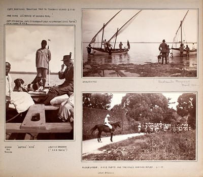 Lot 195 - Photographic album of early Zanzibar interest
