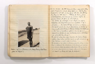 Lot 184 - Diary of a trip to Kenya, 1933