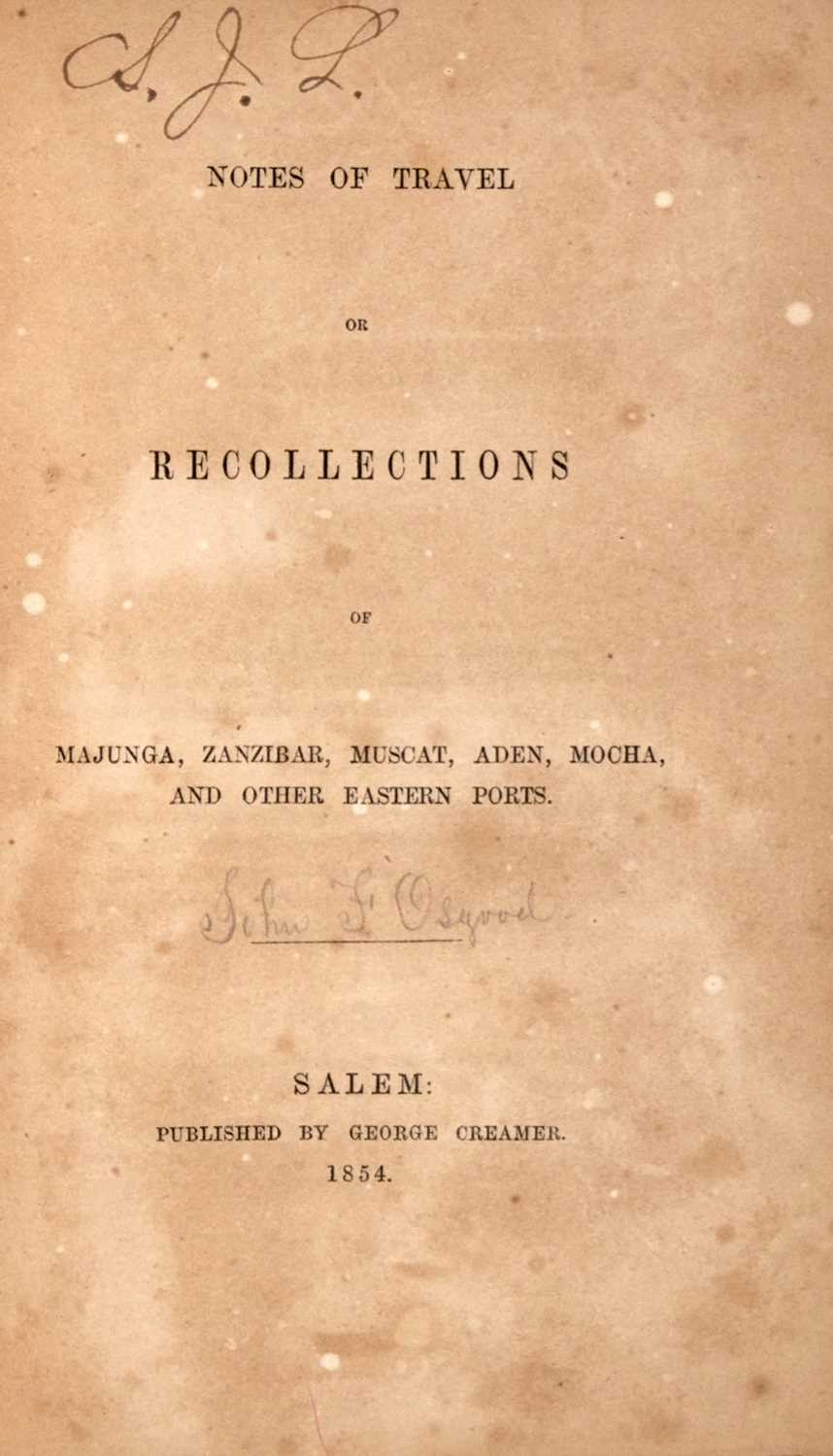 Lot 116 - Four scarce 19th-century works of African interest.