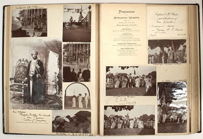 Lot 213 - Album of social life in Zanzibar in 1911