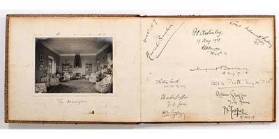 Lot 173 - Guest Book of "Bwavu" 1927-1936, a reflection of social life in Kenya