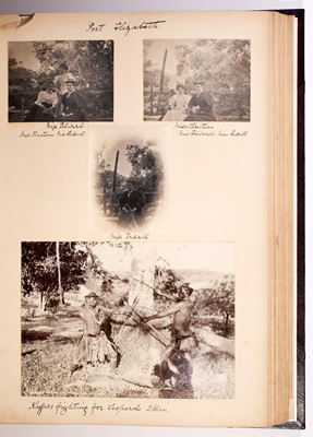 Lot 153 - Photographic album of W.J. Frazer of H.M.S. "St George" of the Anglo-Zanzibar War and other conflicts