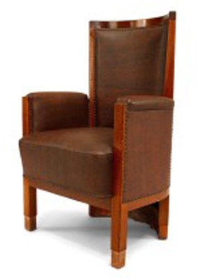 Lot 240 - Arts and Crafts Style Oak Armchair