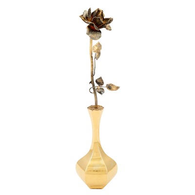 Lot 504 - Tiffany & Co Sterling Silver Gilt Flower Ornament