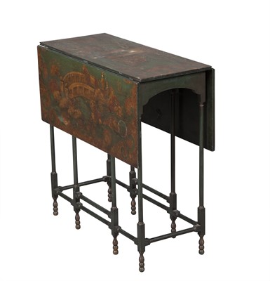 Lot 192 - Chinese Export Lacquered Gate-Leg Table