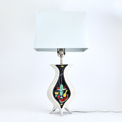 Lot 358 - Pair of Italian Ceramic Table Lamps