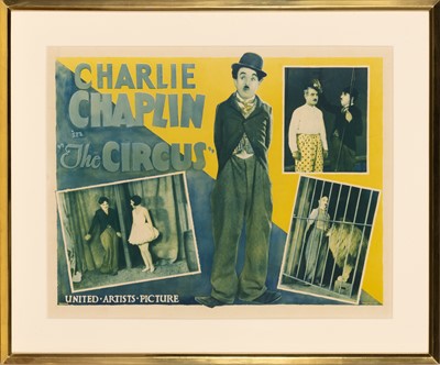 Lot 5055 - Poster for Chaplin's The Circus