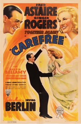 Lot 5069 - Two Fred Astaire and Ginger Rogers posters