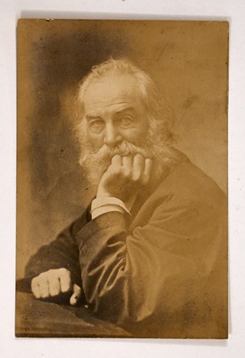 Lot 230 - Four photographs of Walt Whitman