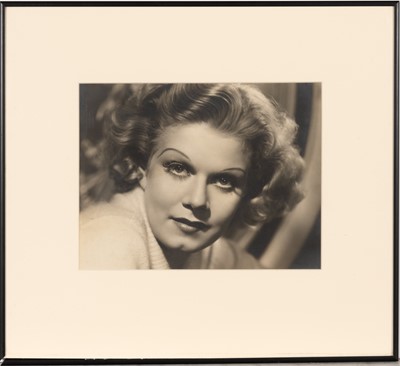 Lot 5094 - An attractive print of Jean Harlow