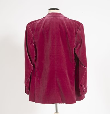 Lot 5007 - Velvet tuxedo blazer worn by Daniel Craig