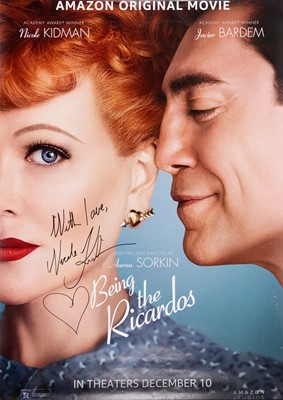 Lot 5002 - Signed by Nicole Kidman in her role as Lucille Ball!