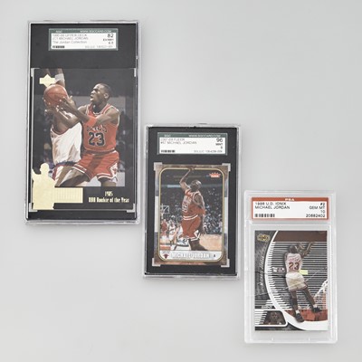 Lot 1034 - Basketball Michael Jordan PSA Graded Collection