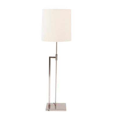 Lot 284 - Chrome Floor Lamp