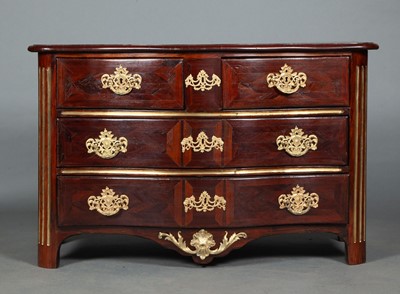 Lot 682 - Régence Parquetry  Commode
