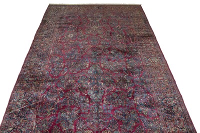 Lot 468 - Sarouk Carpet