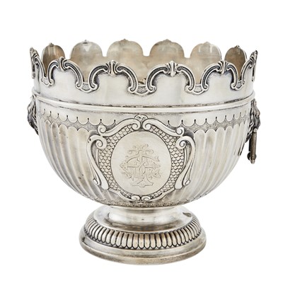 Lot 221 - Edwardian Sterling Silver Punch Bowl