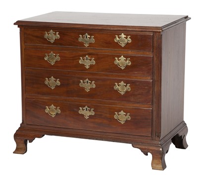 Lot 249 - Chippendale Mahogany Chest of Drawers