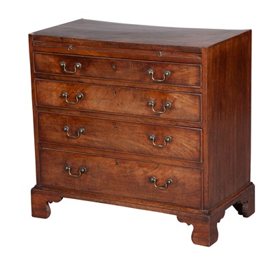 Lot 113 - George II Mahogany  Bachelor's Chest